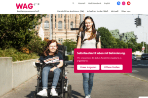 WAG Assistenzgenossenschaft Screenshot 2025