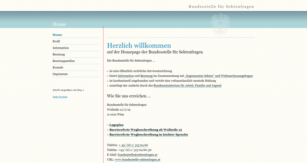 Bundesstelle Sektenfragen